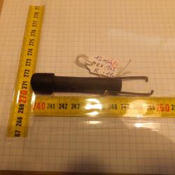 Férule  ( Embout bouchon ) canne fusils  12 mm. Conforme modèle d'origine.                     (A)