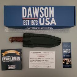 Dawson Knives Marauder CPM-MagnaCut Copper Finish G-10 Couteau Outdoor