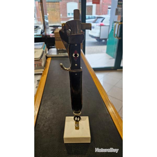 couteau jeunesse hitlerienne avec devise