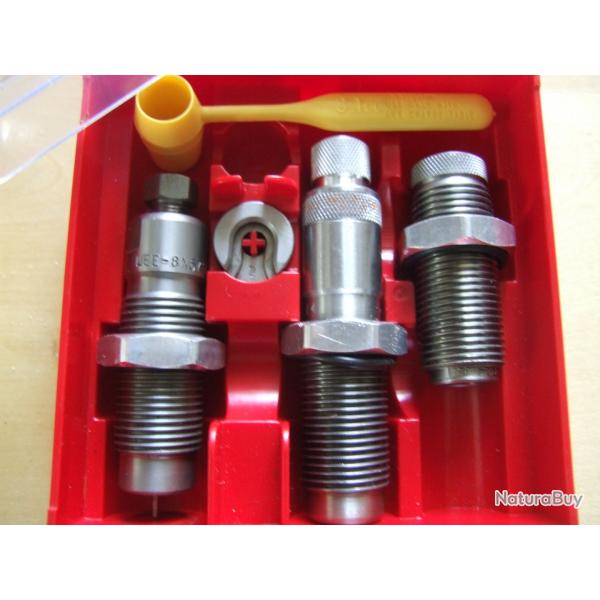 Jeu outils 8 mauser 8 57 7,92 857 LEE pas RCBS LYMAN 8 JS IS