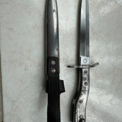 baïonnette ersatz pour fusil Mauser 98 14/18 reproduction