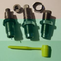 Jeu outils LEE 7 08 7.08 7-08 COMPLET pas LYMAN RCBS