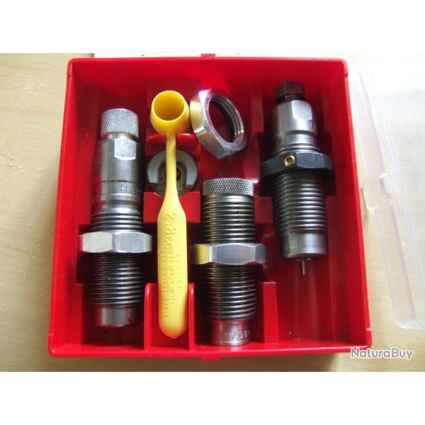 Jeu outils LEE 7 08 7.08 7-08 COMPLET pas LYMAN RCBS