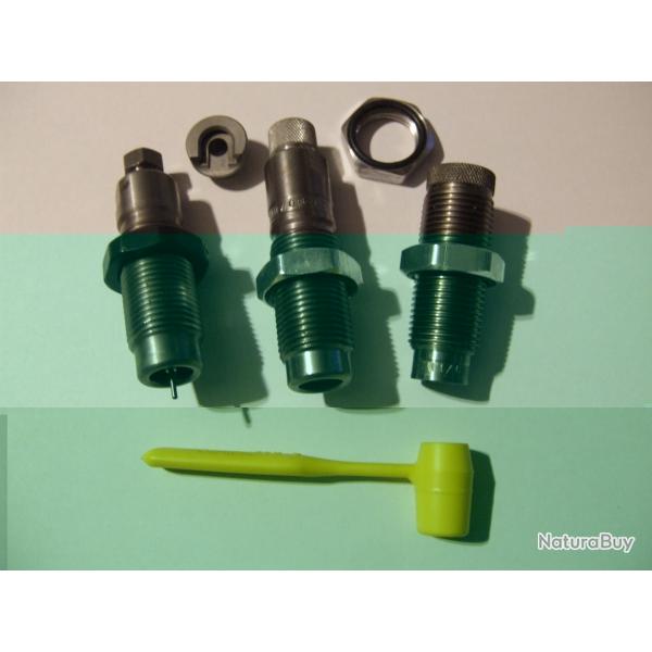Jeu outils LEE 7 08 7.08 7-08 COMPLET pas LYMAN RCBS