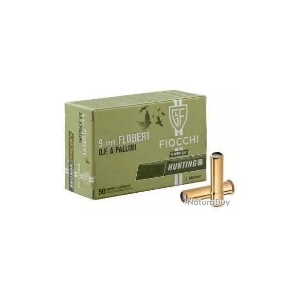 50 cartouches Fiocchi 9 mm Flobert plomb n 6