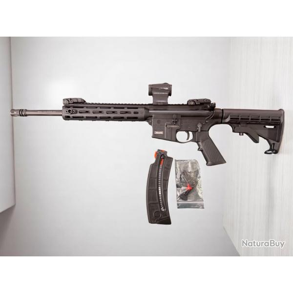 Pack SMITH & WESSON MP15-22 Sport cal.22 LR + holosun 403 B