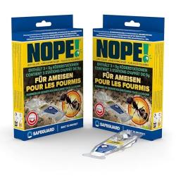 Boîtes Appât Anti-Fourmis 2 x 3 - Pièges Intérieur & Extérieur - Gel à Effet Retardé