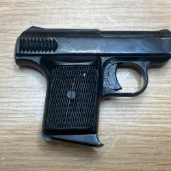 Pistolet RHONER SD modèle 15 cal 8mm blanc à 1 sans prix de réserve!