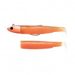 Combo Fiiish Black Minnow 160 + Tete Plombee Deep 90g 16cm 2 corps + 1 TP Orange Glow
