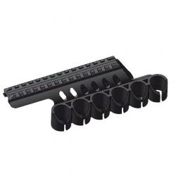 Montage rail picatinny et porte cartouche pour Fusil à pompe Remington 870