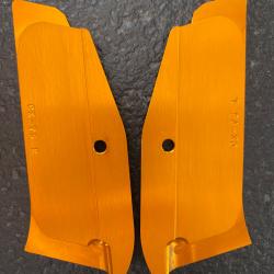 Plaquettes Aluminium de cz 75 sp01 Orange