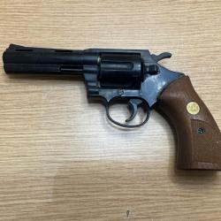 Revolver RECK modèle combat DÉMILITARISÉ cal 35R à 1 sans prix de réserve !