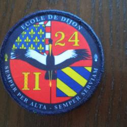 Patch ou rondache Ecole Gendarmerie de Dijon