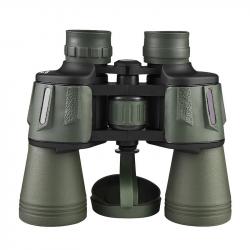 Jumelles militaires 20x50 HD BAK4 Longues Portées Etanches IPX4 pour Camping Chasse Observation Vert