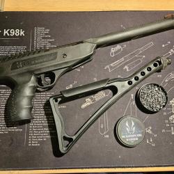 pistolet à plomb Black Ops Langley Pro Sniper 4,5 mm