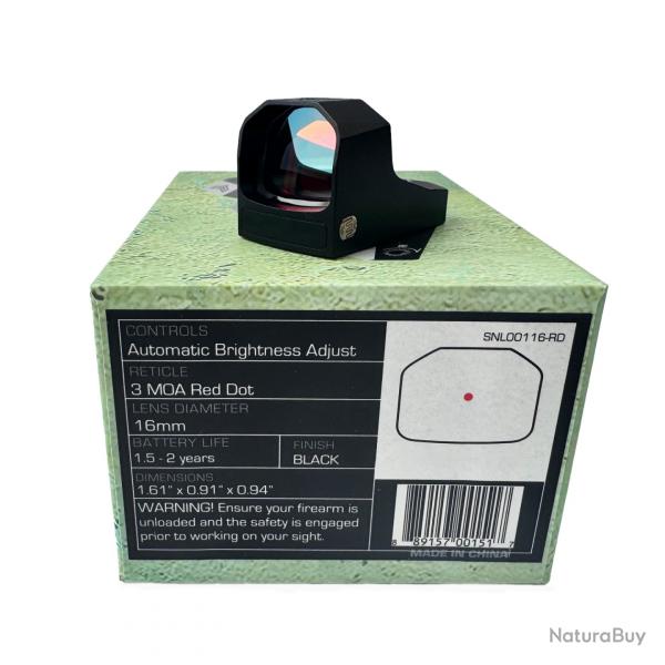 Vise originale Sentinel Reflex Red Dot 1x16 Auto Red Dot PAIEMENT 3/4 FOIS !!!