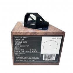 Visée originale Sentinel Reflex Red Dot   1x22 Green Dot- LIVRAISON GRATUITE PAIEMENT 3/4 FOIS