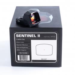 Sentinelle tactique II 1x20 point rouge/vert vue RMSc SENTINEL II Red- LIVRAISON GRATUITE