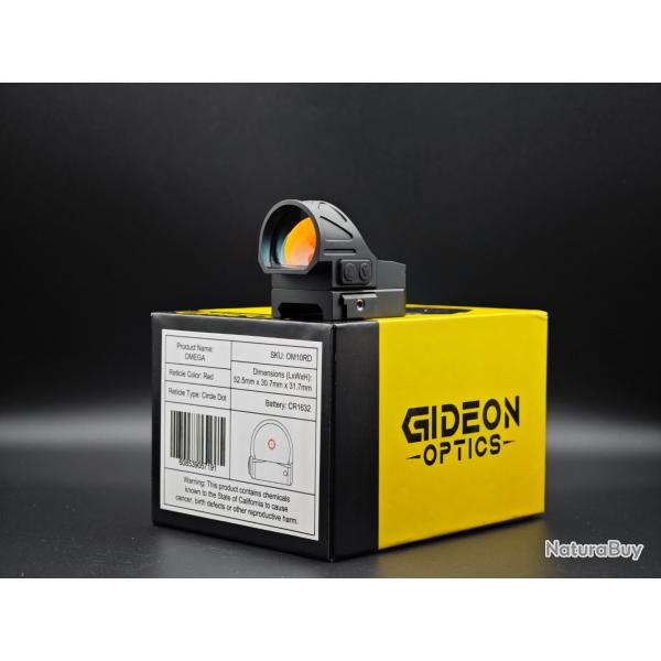 Gideon Optique Verrou  points  cercle vert/rouge Omega Red Circle Dot- LIVRAISON GRATUITE