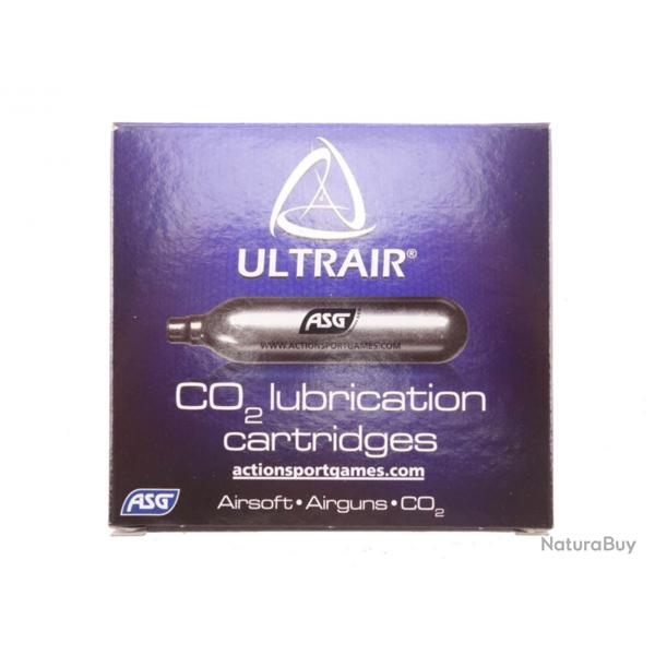 Capsule ASG Ultrair Co2 + Huile pour Maintenance de valve  par 5