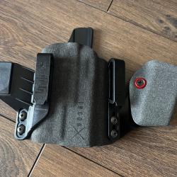 Holster INCOG-X pour Glock 17 Glock 19 + SAFARILAND Lampe tactique