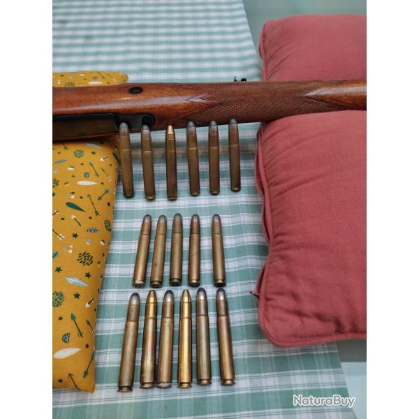 A vendre 17 balles de calibre 10.75 x 68 semi blindes.