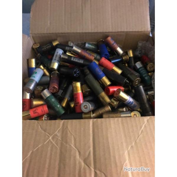gros lot plus de 8kg de  bille d'acier toute marque tout plomb ,tout grammage,  magnum 70, 76,