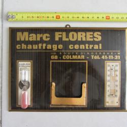 Glacoïde sablier, thermomètre publicitaire 1960/70