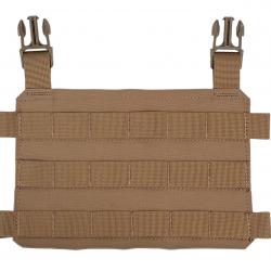 PLAQUE MOLLE TAN POUR GILET "ASG"