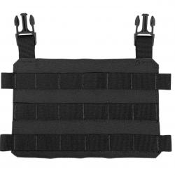 PLAQUE MOLLE NOIRE POUR GILET "ASG"