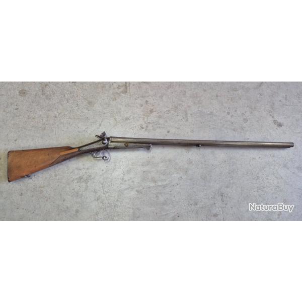 FUSIL JUXTAPOSES A BROCHES CAL 16