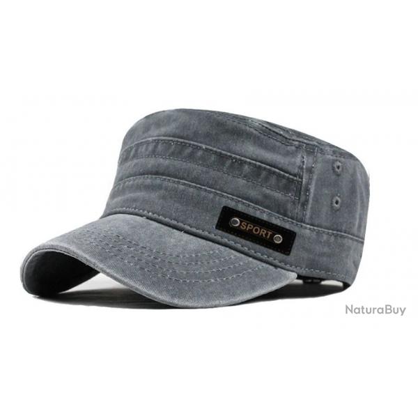 CASQUETTE ADULTE 100% COTON SPORT UNISEXE REGLABLE