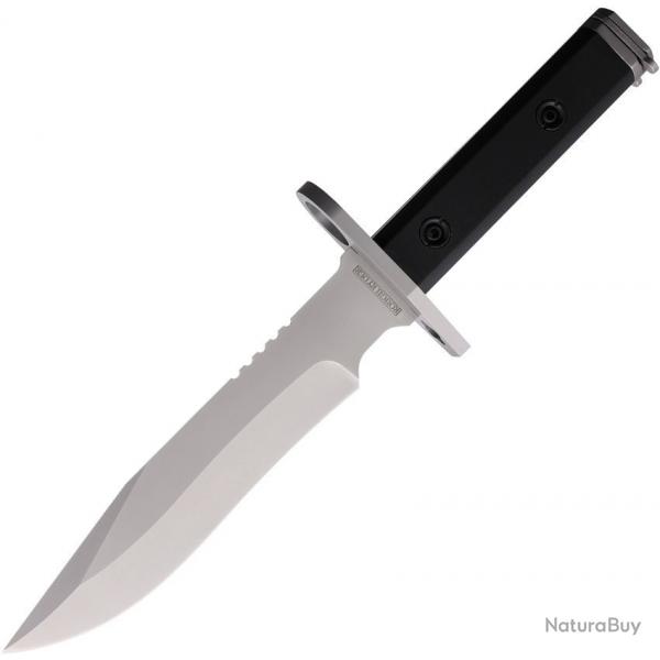 Couteau Rough Ryder Black G-10 Fixed Blade Combat Lame Bayonet Acier Inoxydable RR2609