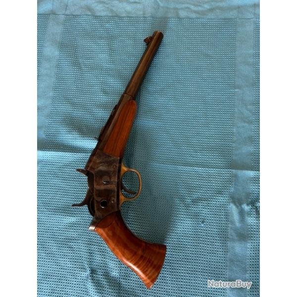 Pistolet UBERTI Rolling Block calibre 22 Lr