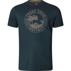 T-SHIRT HARKILA MOOSE S/S BLEU NAVY TAILLE XXXL NEUF