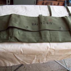 militaria housse BG-174 fr pour matériels radio GRC 9  Indochine / Algérie année 1950