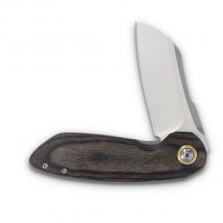 Couteau Rough Rider Bullfrog  Lame Wharncliffe Acier 440 Manche Pakkawood Linerlock RR2673