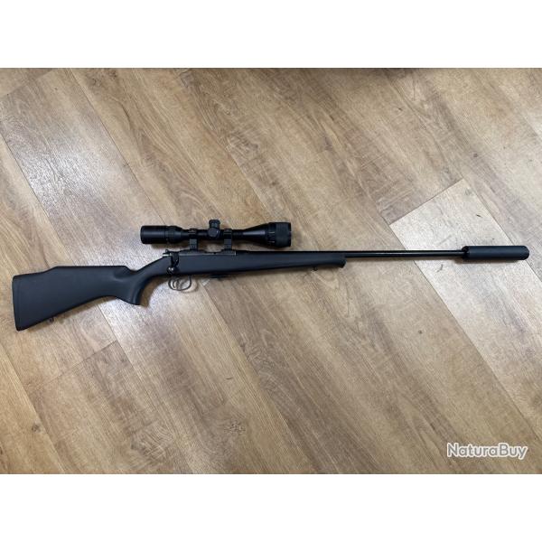 Carabine CZ synthtique 22Lr avec lunette et silencieux occasion 4184