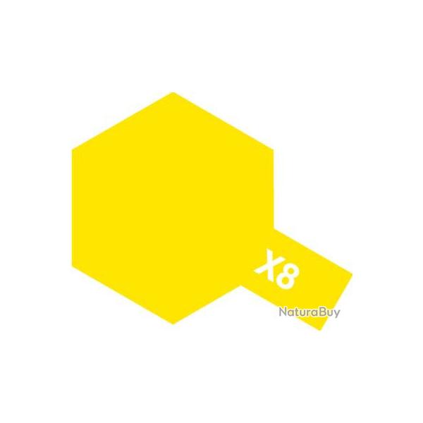 Peinture X8 Jaune citron brillant 10 ml | Tamiya (0000 1293)