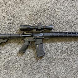 PACK Carabine TAURUS T4 Calibre 223 Rem + Lunette DISCOVERYOPT 1-6x24 + Montage HAWKE