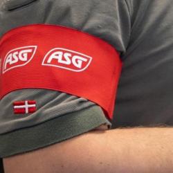 BRASSARD ROUGE "ASG"