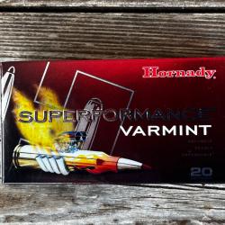 Munitions Hornady v max 222