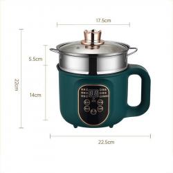 CUISEUR VAPEUR INTELLIGENT ELECTRIQUE DOUBLE COUCHE ANTIADHESIF RIZ RAGOUT HOT POT PROGRAMME