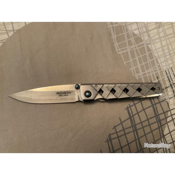 VEND COUTEAU PLIANT MCUSTA-MC-KATANA FULL DAMAS