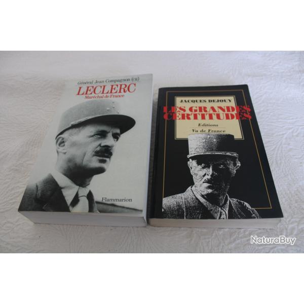Lot 2 livres Leclerc, 2eme DB