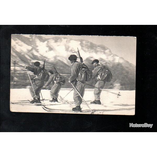 claireurs skieurs cpa chasseurs alpins
