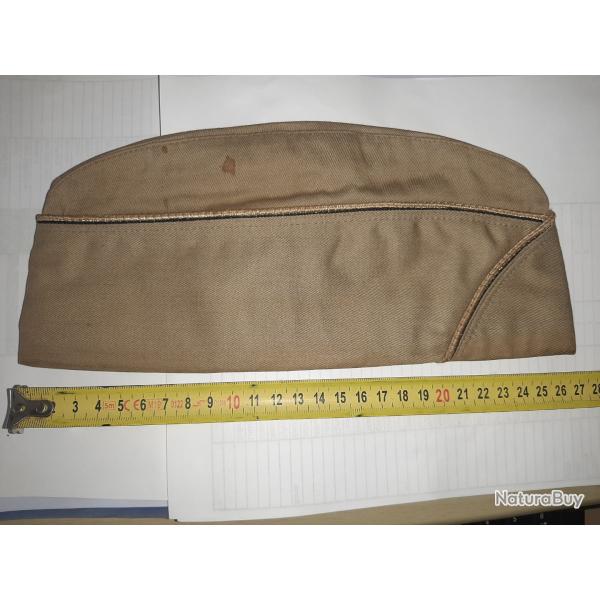 Calot US Quartermaster Corps Bandeau intrieur Cuir Taille 6 7/8 WW2