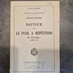 Le fusil à répétitioon modèle 1936