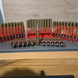 lot de 73 balles 9.3X62 norma,rws