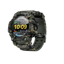 Montre Connectée Etanche Bluetooth Appels Cardio Oxygène Lampe Robuste Multisport Android iOS Camo